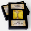 Box of tea light candles labeled 'Air Element' by 'Victorian Goddess'.