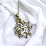 Citrine Pentagram Pendant