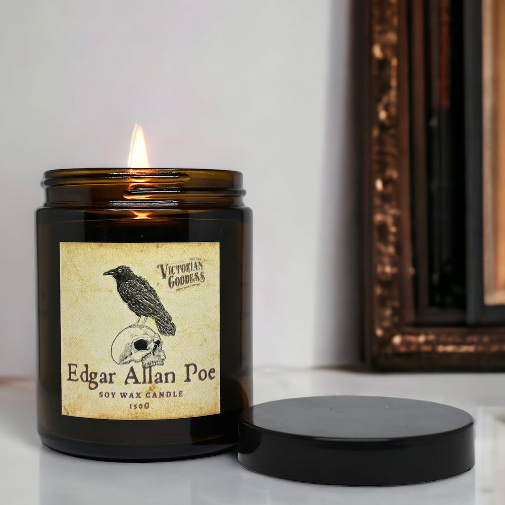 Edgar Allan Poe Candle