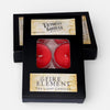 Box of Fire Element tea light candles with visible branding on a white background