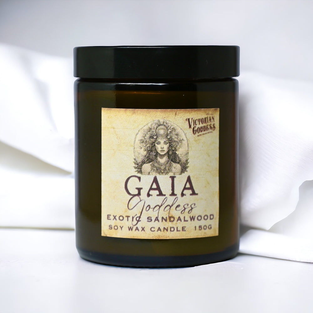 Gaia Goddess Candle