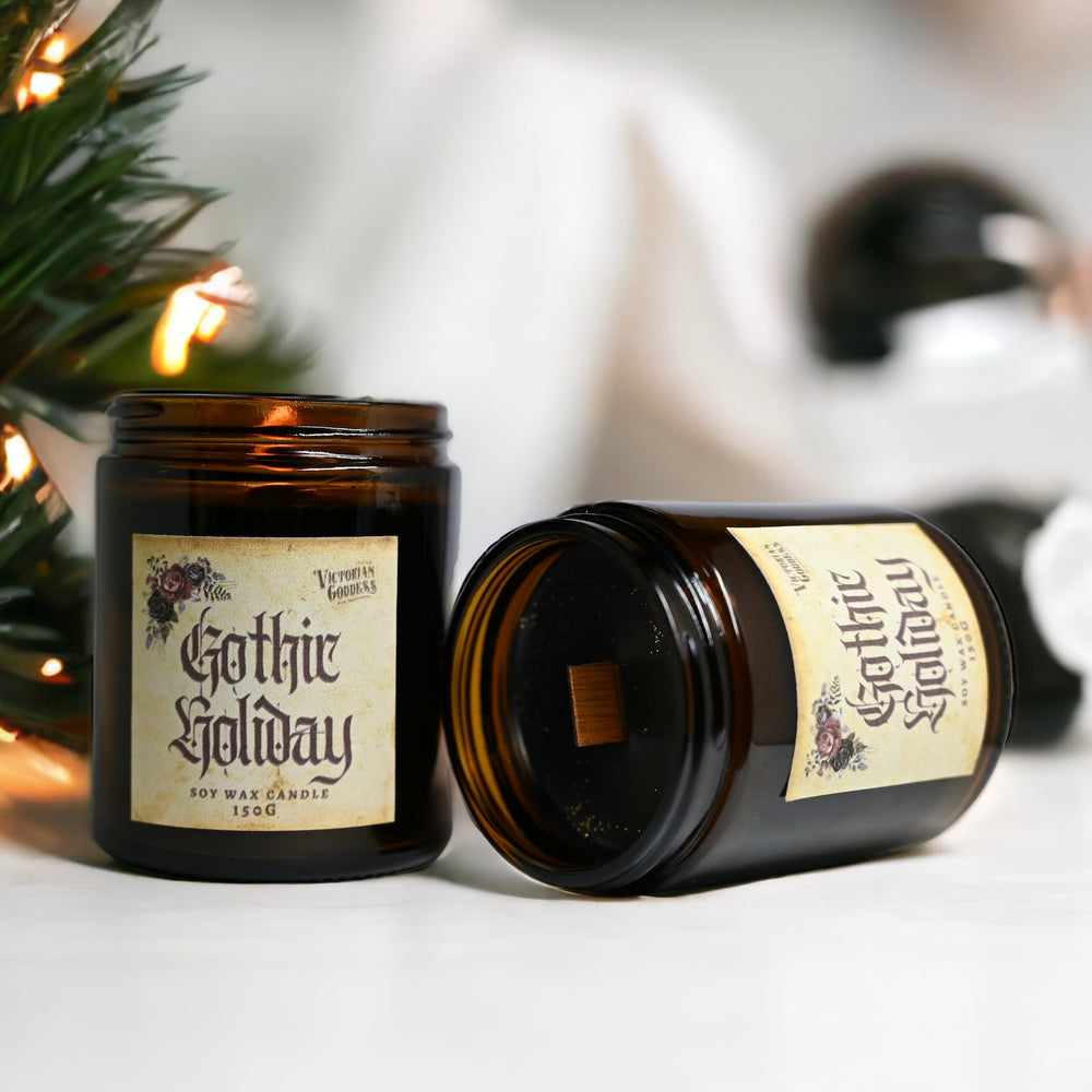 Gothic Holiday Candles