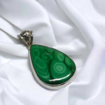 Malachite Sterling Silver Pendant