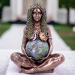 Mother Earth Statue Outdoors