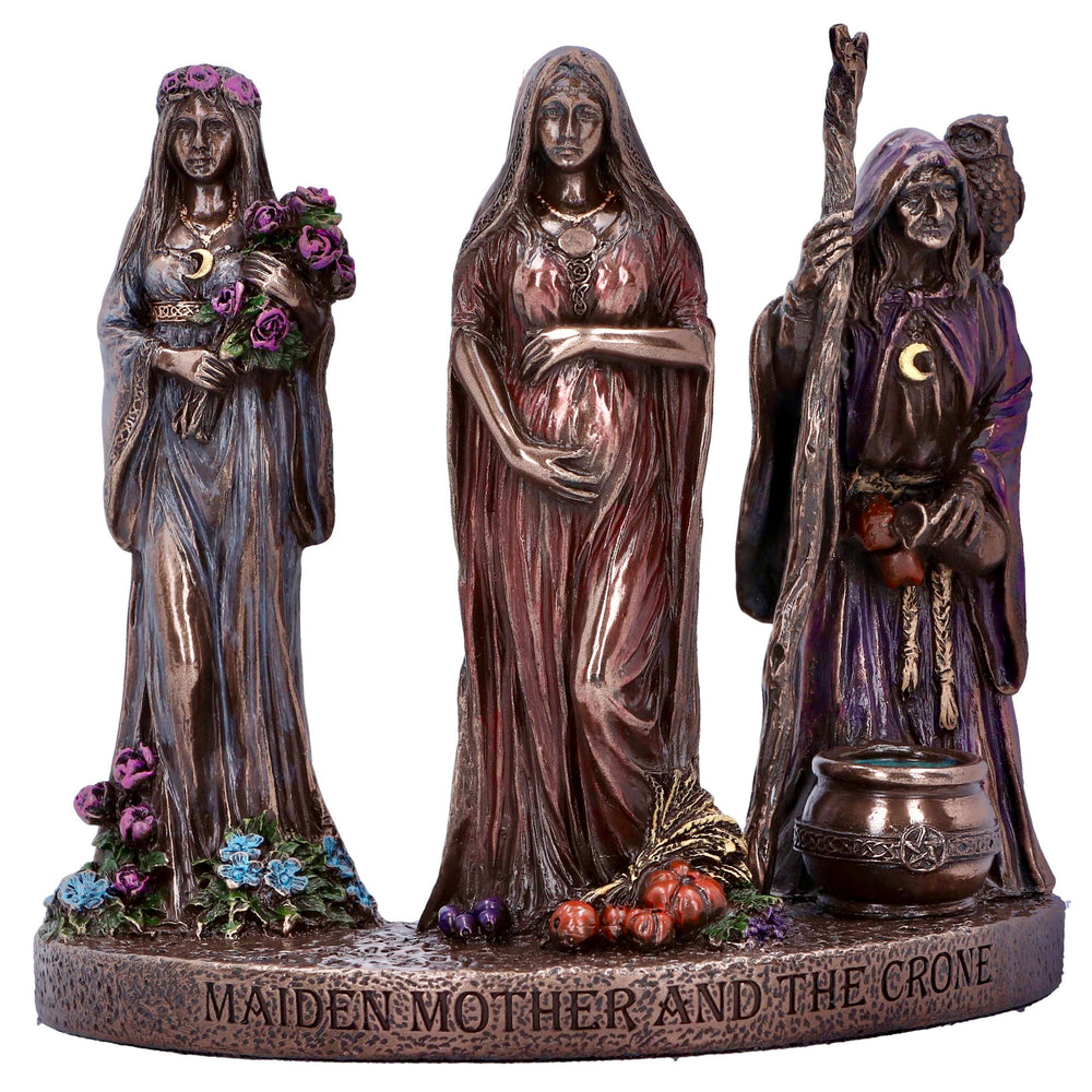 Maiden, Mother and Crone Trio of Life Statue