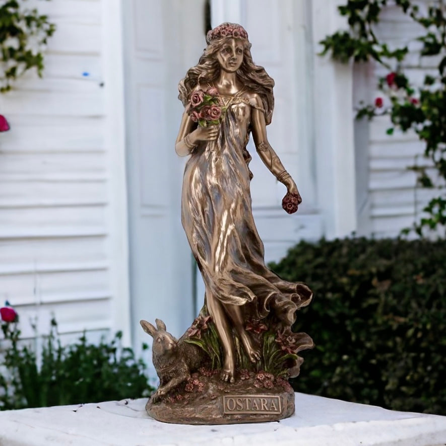 Ostara Goddess statue