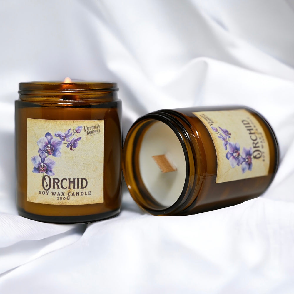 Orchid Candles 150g Wood Wick