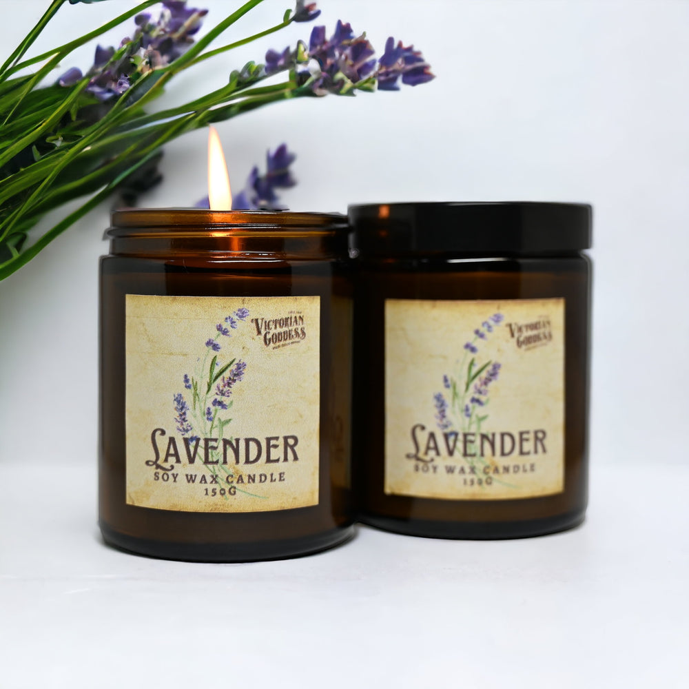 Victorian Lavender Candles