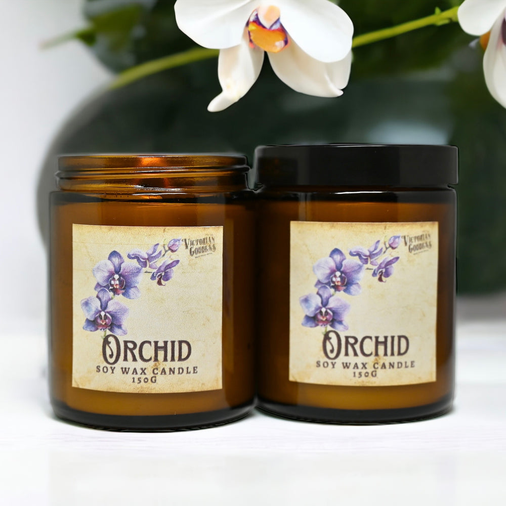 Victorian Orchid candles