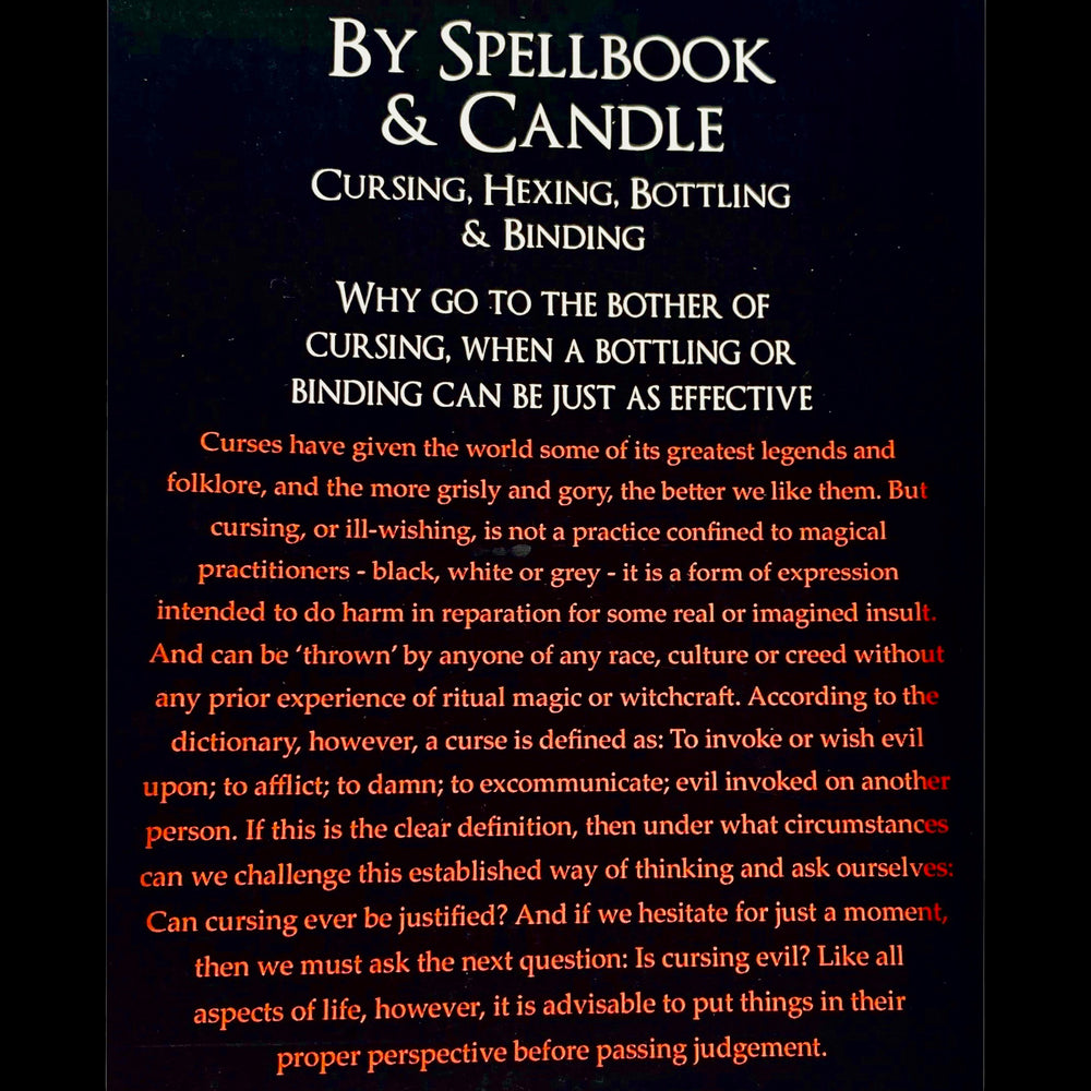 By Spellbook & Candle back cover