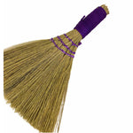 Witch besom small purple